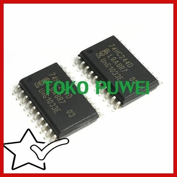 [TPW] 74HC244 74HC244D MM74HC244WM HC244 SOP20 7.2MM SMD OCTAL BUFFER DRIVER