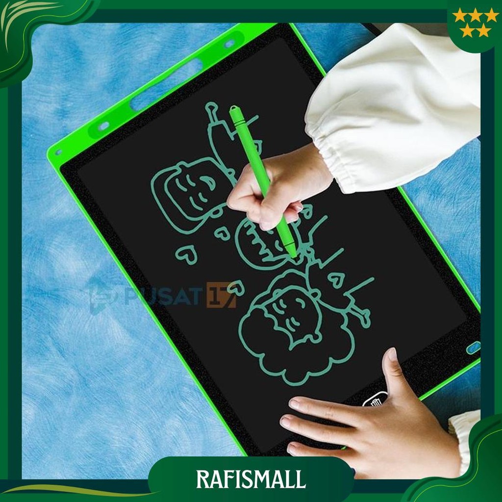 Papan Belajar Tulis Anak Lcd Tablet 8.5 Inch Portable Ori