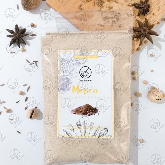 

100gr Merica / Ground White Pepper 100% PREMIUM nUg