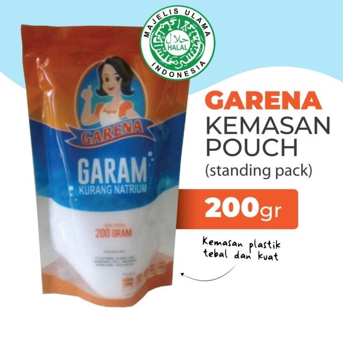

Garena Garam Rendah Natrium / Garam mpasi / garam anti hipertensi nUg