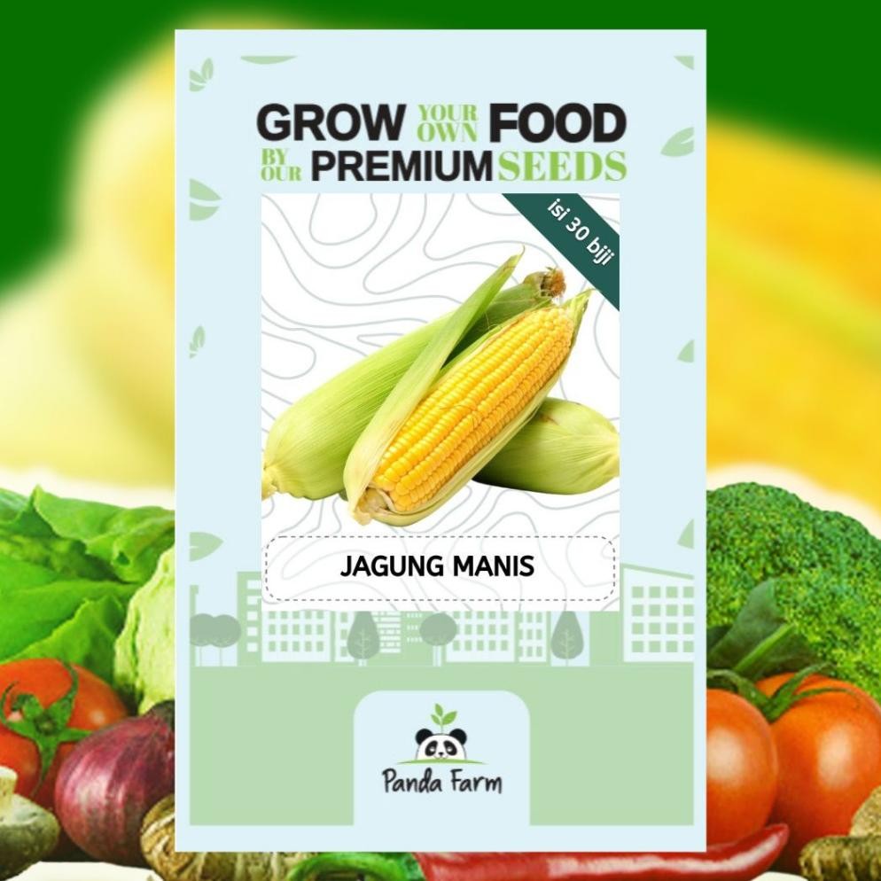 

isi 30 Benih Jagung Manis Panda Farm Original