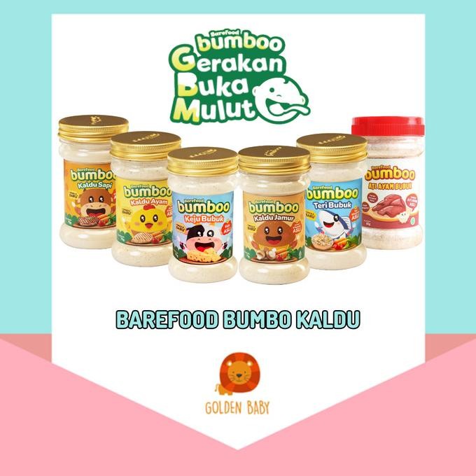 

Barefood Bumboo Kaldu Asli MPASI Ayam Jamur Keju Bubuk Tanpa MSG nUg