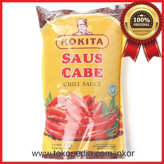 

KOKITA SAUS CABE POUCH 1KG nUg