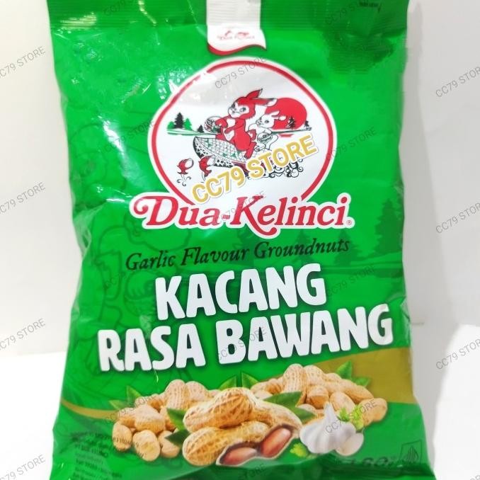 

Dua Kelinci Kacang Kulit Bawang / Garlic Nut 180gr nUg