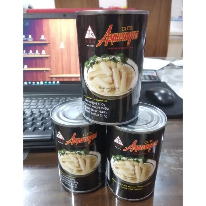 

TTS ASPARAGUS TIPS & CUT 430GR / Asparagus Kaleng / Red Boat Brand nUg