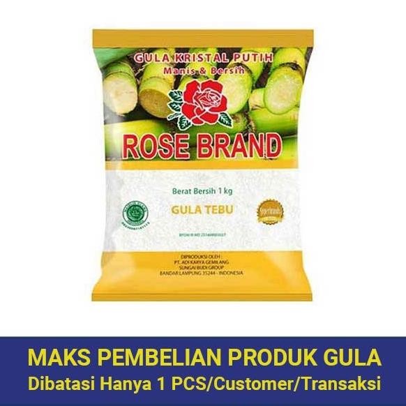 

ROSE BRAND GULA PASIR 1KG KUNING nUg
