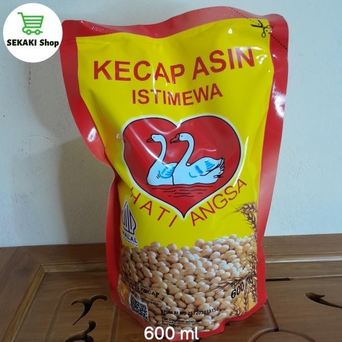 

Kecap Asin Hati Angsa Refill 600ml nUg
