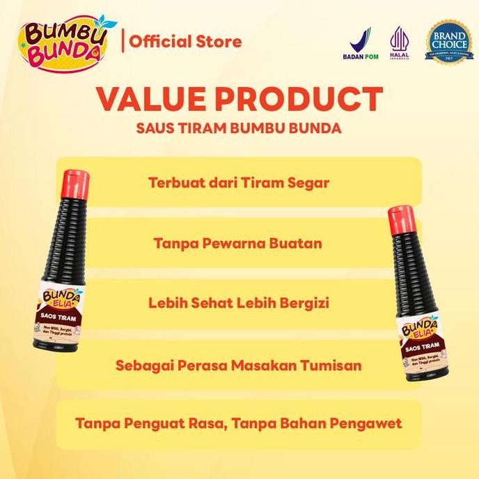 

Bumbu Bunda by Elia Saus Tiram Non MSG / / Bumbu MPASI / Bumbu Anak Non MSG / nUg