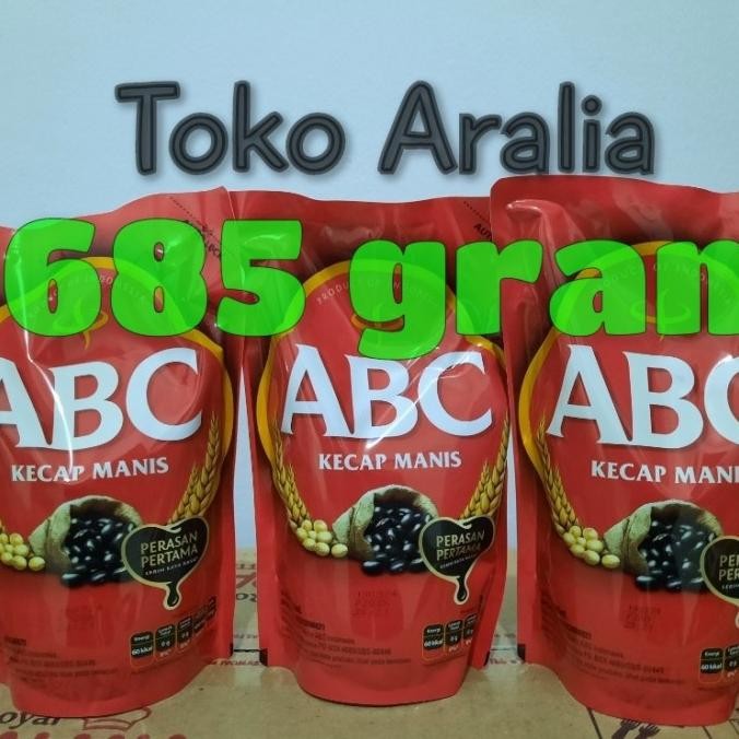 

ABC Kecap Manis 520 ml - Pouch Refill nUg