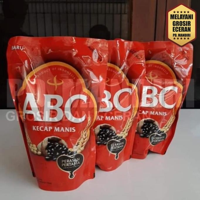 

KECAP MANIS ABC 520ML / BARU / REFILL / POUCH / 520 ML nUg