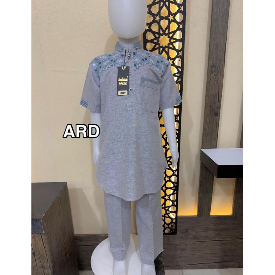 Geraigo- Baju Setelan Koko Anak Premium Ardhani Motif Laba-Laba