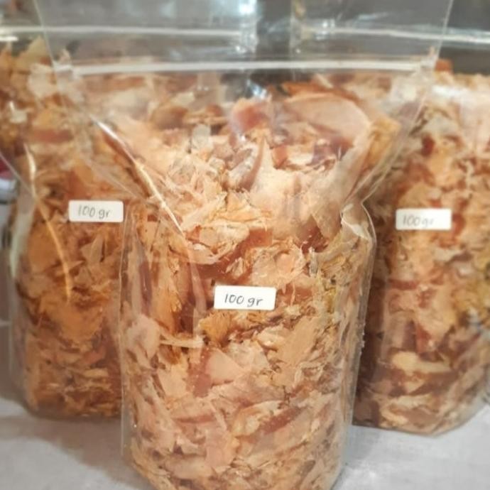 

katsuobushi repack 100 gr | ikan cakalang serut nUg