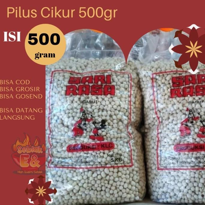 

Sukro pilus Cikur Sari rasa 500 g - toping seblak - baso aci nUg