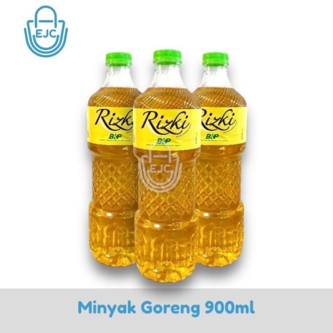

Minyak Goreng RIZKI 900ML Botol refill nUg
