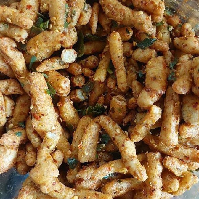 

Basreng pedas daun jeruk 500 gram Food Snacks Cemilan Makanan Goreng nUg