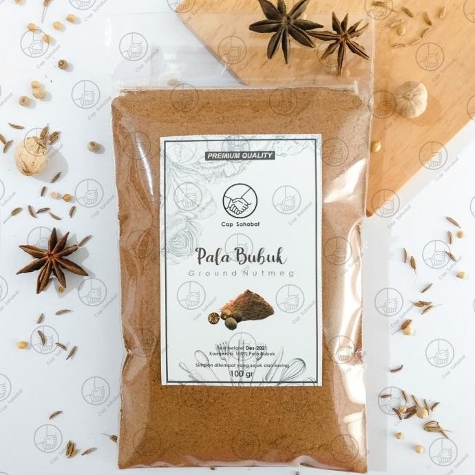 

100gr Pala Bubuk / Ground Nutmeg / Rempah / JSR 100% PREMIUM QUALITY nUg