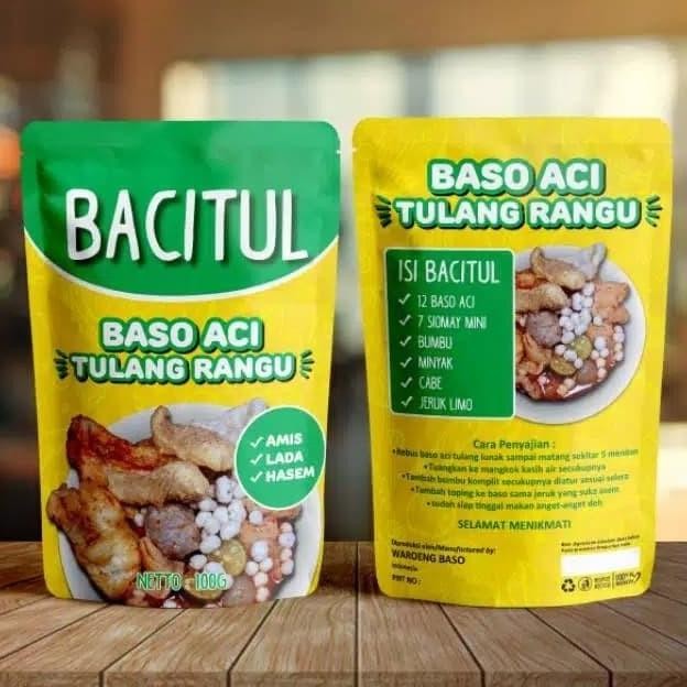 Bakso aci tulang rangu BACITUL khas kota garut nUg