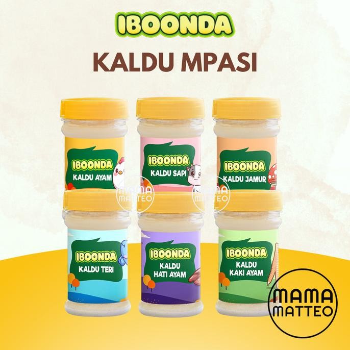 

BUMBU BUNDA BY ELIA IBOONDA Kaldu MPASI / Ayam Sapi Jamur / BANDUNG nUg