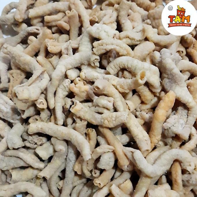 

Keripik Usus Ayam Tepung 250 Gram - Tam Snack nUg