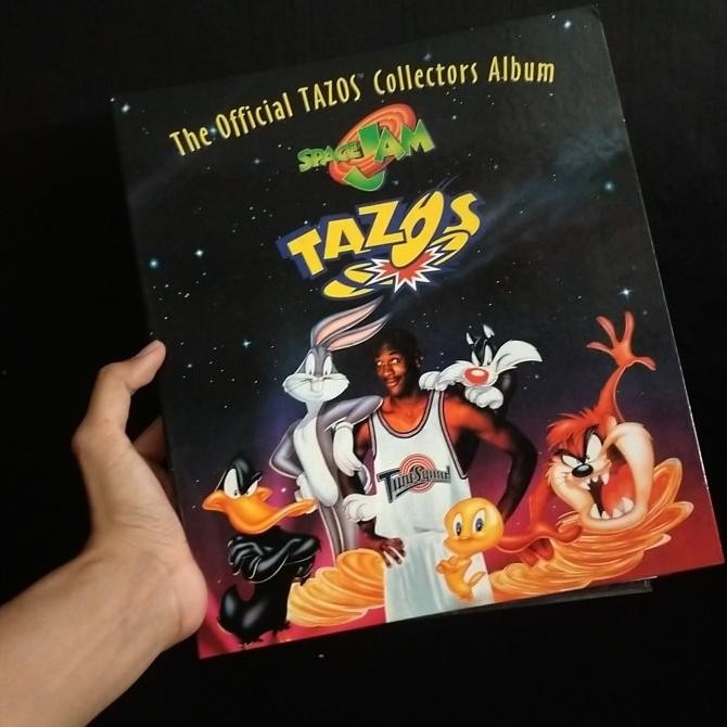 ALBUM KOLEKTOR TAZOS SPACE JAM JEPANG-AUSTRALIA (ISI TAZOS 13/80) 2904T