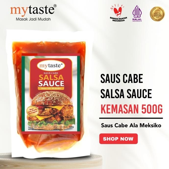 

Saus Cabe Salsa Sauce Saus Sambal ala Mexico 500g - My Taste nUg