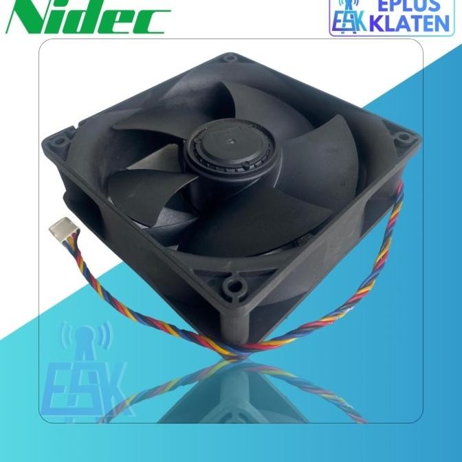 Kipas Dc Cooling Fan 12Cm Nidec 12V 3.14A 4 Pin Kabel Highspeed 12 Cm - Kp397 New Stok