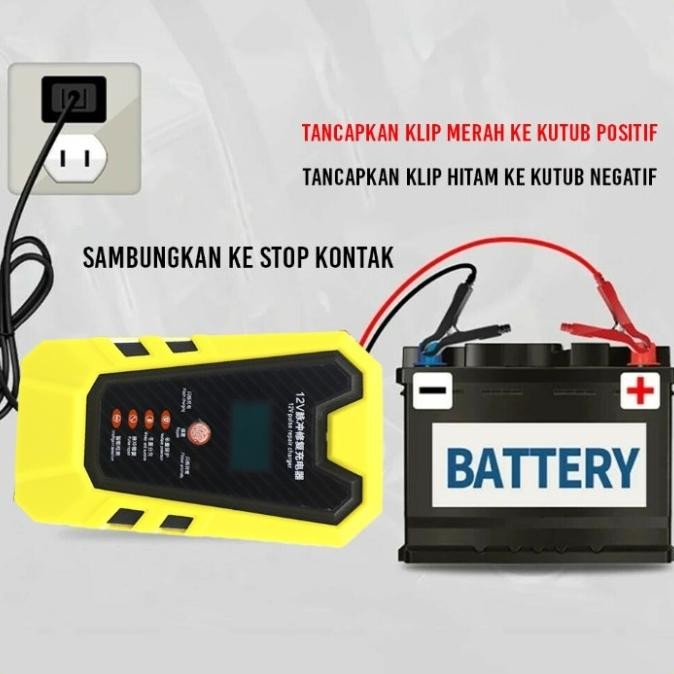 MOBIL CARGER AKI MOBIL CASAN AKI ALAT CAS AKI MOTOR CARGER DESULFATOR REPAIR AKI 2904T