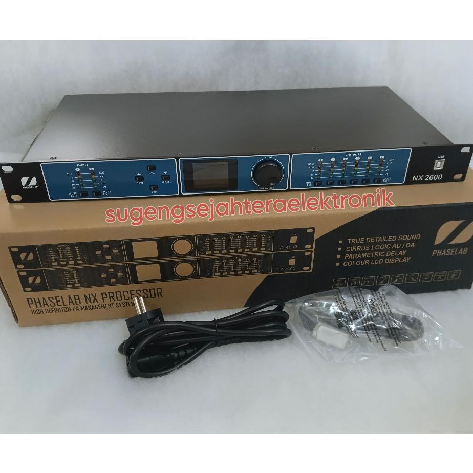 se-7 uk-12 Management DLMS Phaselab / Phase Lab NX 2600 - 2 in 6 out Murah Termurah