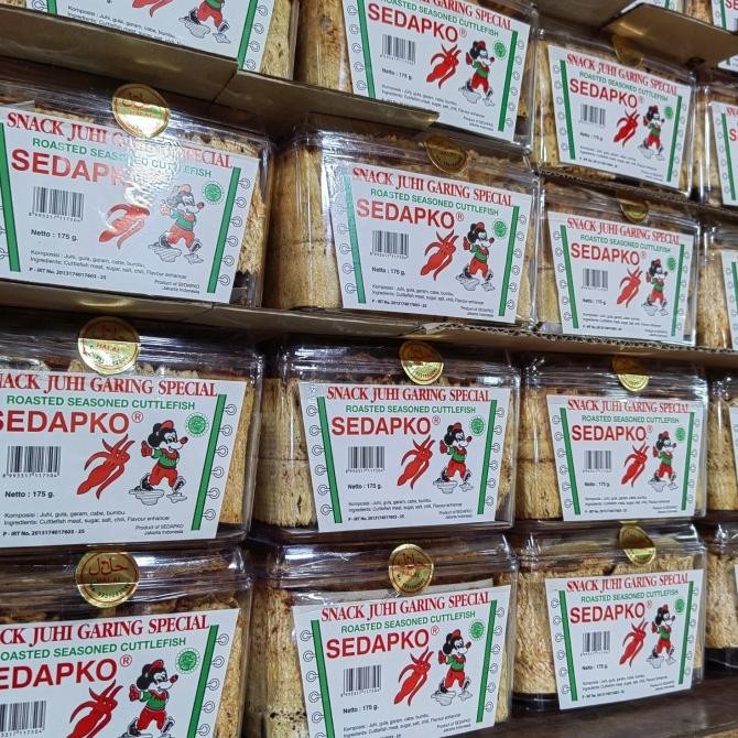 

Grosir Snack Cumi Juhi Kering Sedapko 175Gr