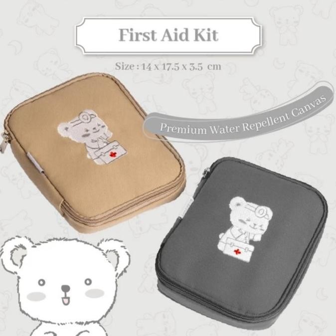 Bebeours First Aid Kit - First Aid Pouch | Tas Kotak Obat