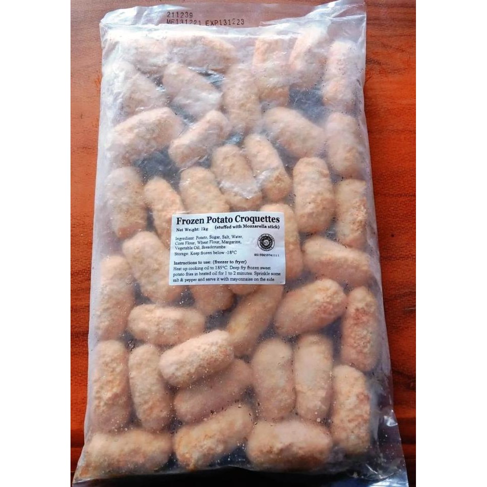 

Promo Potato Croqueth With Mozarella 1Kg