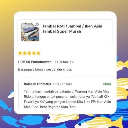 

Grosir Ikan Asin Jambal Roti 1Kg Daging Super Tebal Tanpa Tulang Grade A