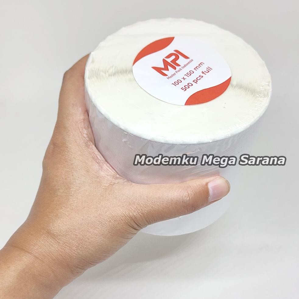 

Pj24 500 Lembar - Kertas Thermal Stiker Label Resi 100X150 Mm Sleman Jogja