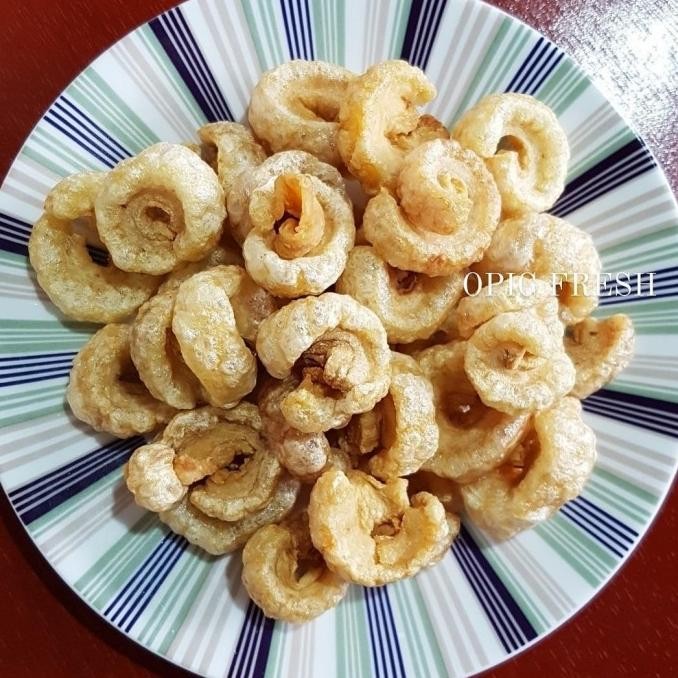 

Sale Kerupuk Kulit Babi/Kerupuk Kulit Samcan By Opig Fresh