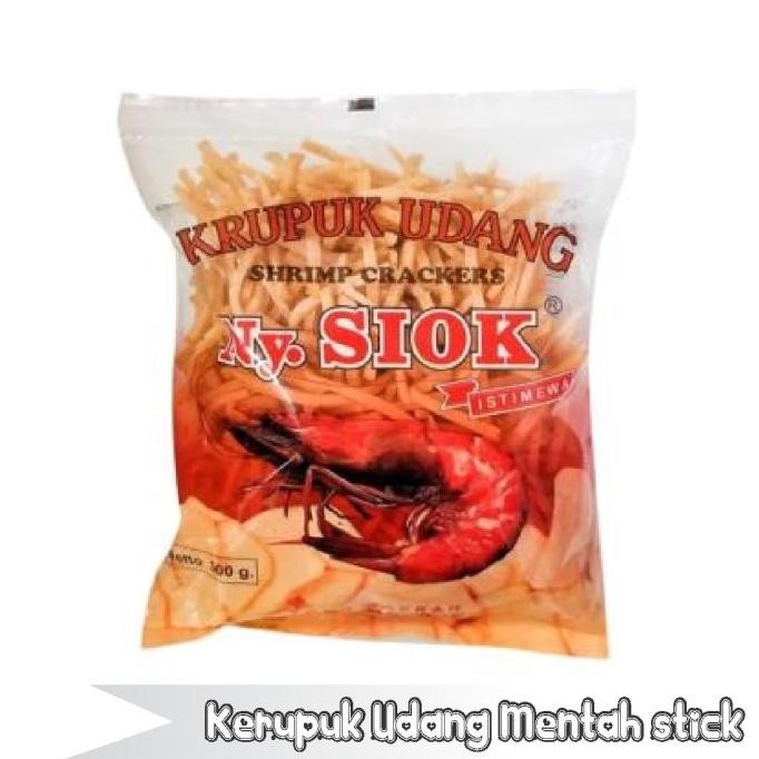 

Sale Kerupuk Udang Mentah Stick Ny. Siok 500 Gram