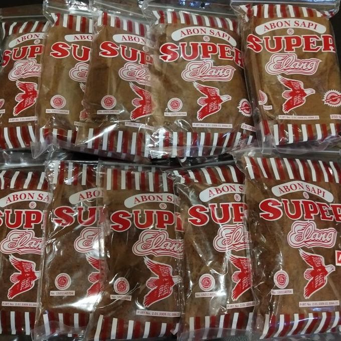 

Grosir Abon Sapi Super Elang Berat 250 Gr Halal Pedas Dan Manis Asli Boyolali
