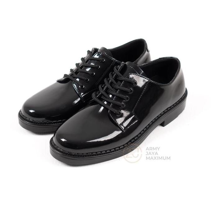 JM Sepatu PDH Jatah Tni AD Pendek Satpam TNI Polri Security Original Kualitas Terpercaya Pantofel Te