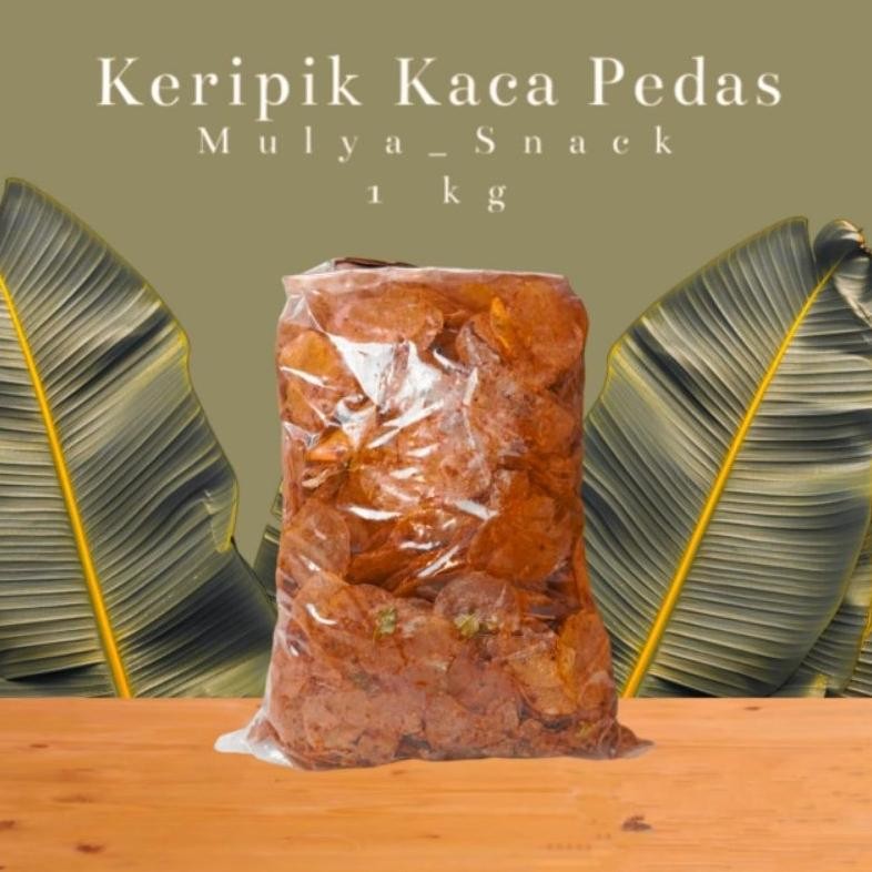 

HJ keripik kaca pedas daun jeruk 1kg / keripik kaca 1kg / Keripik kaca kiloan / kripik kaca 1 kg pedas gurih