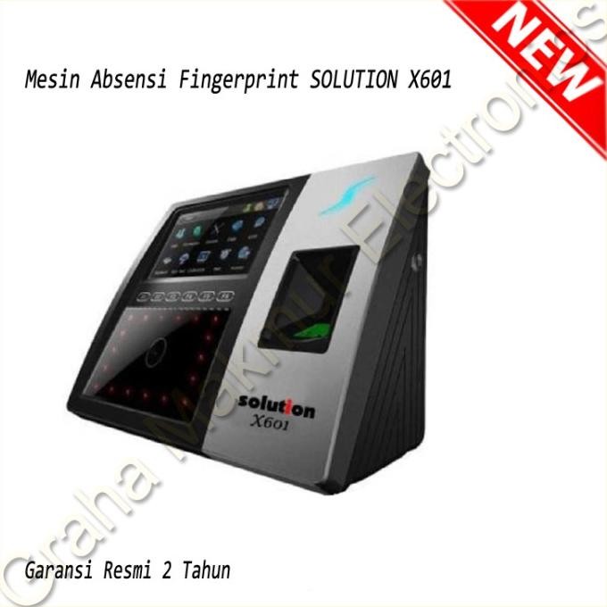 Mesin Absensi Sidik Jari Solution X 601 / Finger Print Solution 601