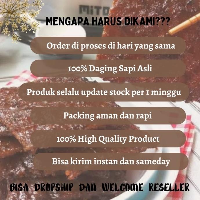 

Grosir Dendeng Sapi Spesial Dendeng Lulur Cap Elang Original 250 Gr [Promo]