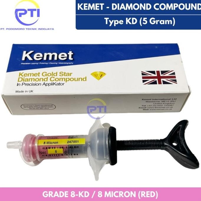 

Kemet 8-KD-C1 Diamond Compound 5g Made in UK Garansi Original liquid