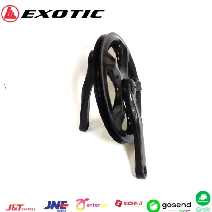 CRANK CRANKSET GEAR 52 T SINGGEL SPEED SEPEDA LIPAT FIXIE 3 SIXTY MINI