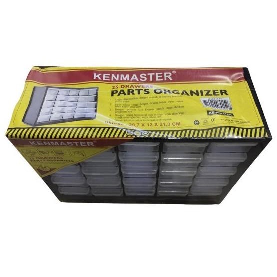 RAK BAUT 25 SUSUN KENMASTER/ Rak Multi Fungsi/Rak Baut/ PART ORGANIZER