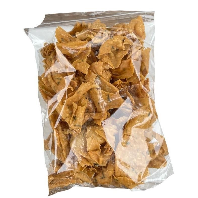 

HJ Kripik pangsit bawang ORIGINAL 500 Gram