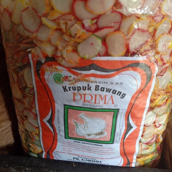 

Grosir Kerupuk Bawang Prima 5 Kg