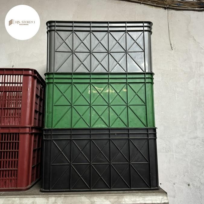 CONTAINER BOX TAHU INDUSTRI / KOTAK TAHU / TEMPAT TAHU / KERANJANG TAHU / BAK KOTAK JUMBO / BAK SEGI