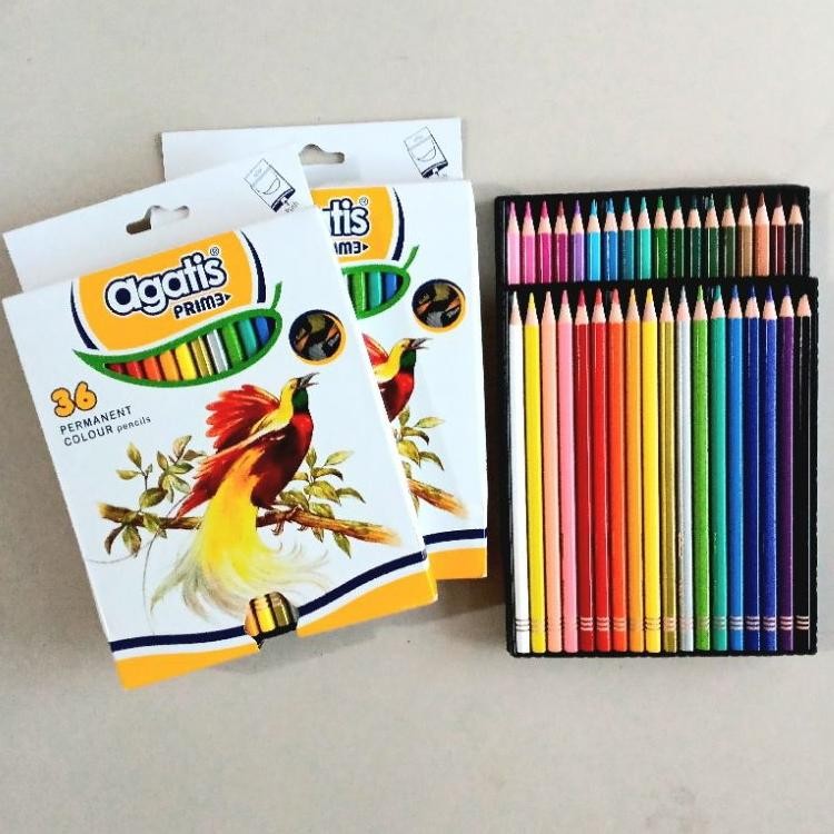 

Il Warna Colored Cil Agati Prime 36 Warna Panjang Et