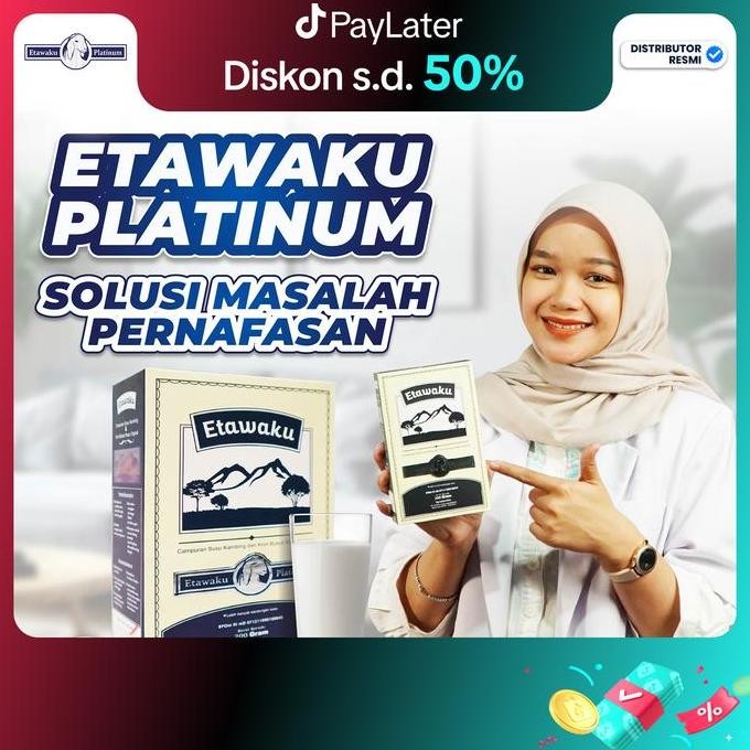 

Etawaku Platinum Original Official Susu Kambing Etawaku Plus Krimer Nabati Bantu Masalah Pernafasan Isi 200Gr Best Seller