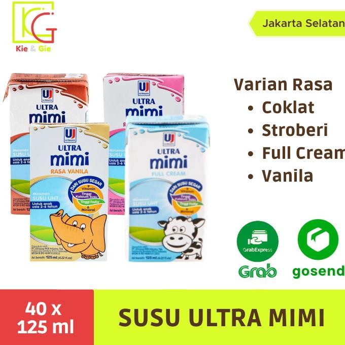 

Susu Ultra Mimi 125Ml (Khusus Kurir Instant/ Sameday) Terlaris