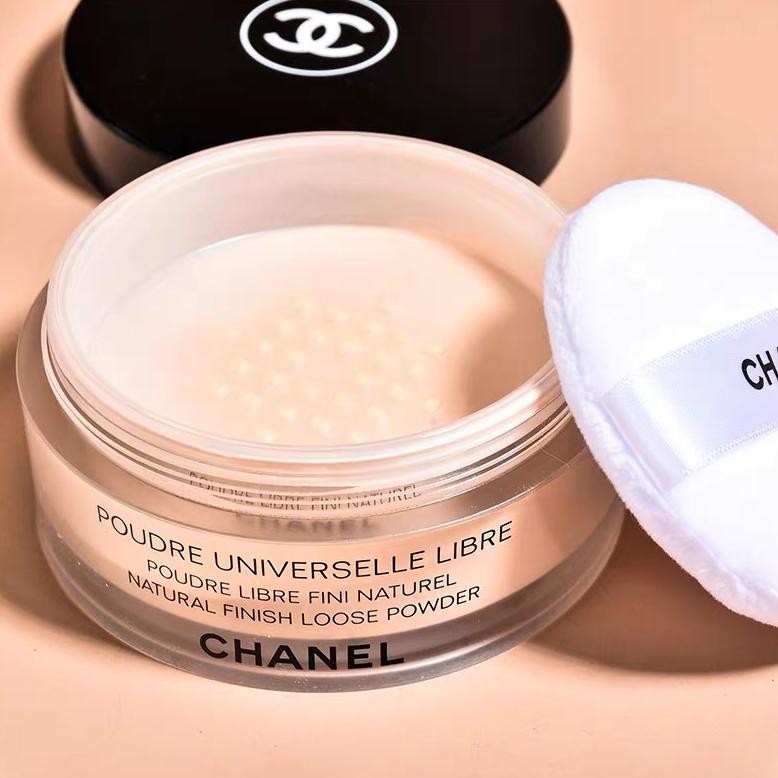 ready chanel loose powder poudre universelle libre loose powder/natural finish bedak chanel bedak ta